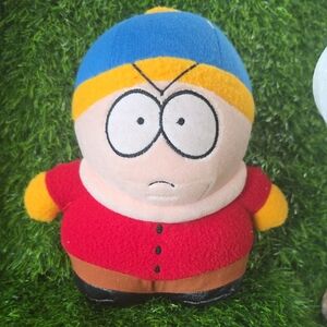 1998 Eric Cartman SOUTH PARK COMEDY CENTRAL WEIGHTED PLUSH W Faded Tag Attached